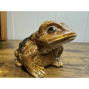 Bullfrog Porcelain Figurine Made In Japan Vintage - Picture 1 of 8
