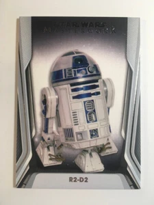 2021 Topps Masterwork Star Wars #83 R2-D2 - Base Card - Picture 1 of 6