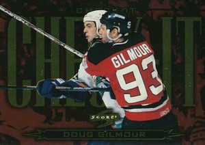 1997-98 CHECK IT #6 DOUG GILMOUR Score - New Jersey Devils