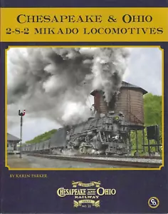 Locomotoras Mikado Chesapeake y Ohio 2-8-2 - (LIBRO TOTALMENTE NUEVO) - Imagen 1 de 2