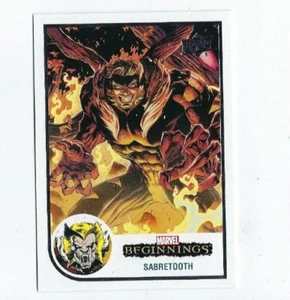 2022 Upper Deck UD Marvel Beginnings VOL.2 S.1 Fist App. FA10 Sabretooth - Picture 1 of 1