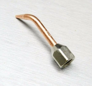 Smith Little Torch Tips Curved Tip # 4 Size Jewelry Soldering Repair Glass Work - Picture 1 of 11