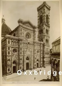 Greco Akt Statuen 1880 Galleria Uffizien / Dom Tür Florenz Italien - Bild 1 von 2
