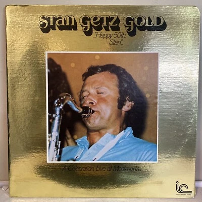 STAN GETZ QUARTET - Gold "Happy 50th Stan" A Celebration Live 2LP EXC! M-1 - Image 1 of 4