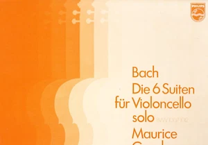 PHILIPS STEREO - GENDRON - BACH 6 CELLO SUITES - 3LP BOX - HOLLAND PRESSING NM - Imagen 1 de 1