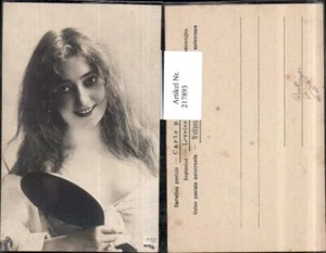 217893,Frau m. Spiegel Portrait pub Reutlinger Paris SBW 665/6 - Picture 1 of 1