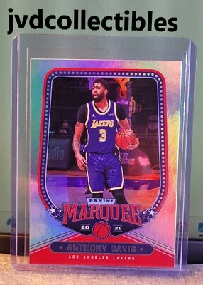 Anthony Davis Base Marquee 2020-21 Panini Marquee Basketball NBA Card No. 263 - Image 1 of 2