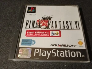 PS1 Playstation 1 PAL final Fantasy 6 VI - Imagen 1 de 3