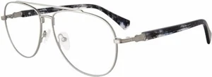 John Varvatos Eyeglasses JV192 Silver 57mm - Made in Japan - Picture 1 of 2