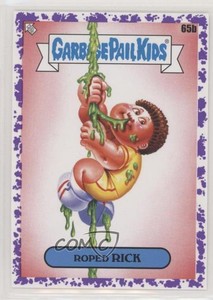 2020 Topps Garbage Pail Kids Late to School Jelly Purple Roped Rick #65b 9o3