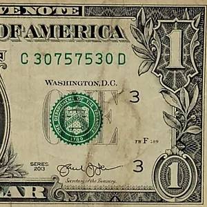 Sujetalibros de lujo años 30 número de serie un dólar C307530D FW 2013 repetidor 75s - Imagen 1 de 8