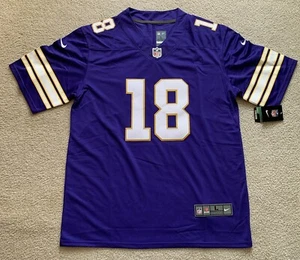 NWT Men’s Nike Purple Justin Jefferson Jersey Large Vikings - Picture 1 of 5
