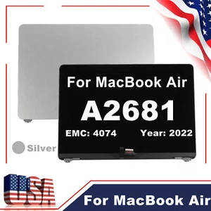 US For MacBook Air A2681 13.6” LCD Screen Display Replacement Assembly EMC:4074 - Picture 1 of 8