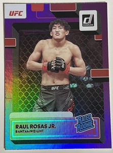 2023 Panini Donruss UFC Raul Rosas Jr. Rated Rookie Purple Holo #206