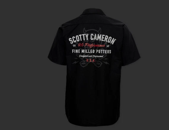 scotty cameron シャツ Scotty Cameron Putters x Titleist Men's 100% Cotton S/S T-Shirt