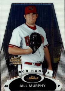 2008 Finest Arizona Diamondbacks Baseball Card #141 Bill Murphy RC