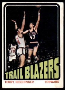 1972-73 Topps Basketball Terry Dischinger Portland Trail Blazers #143