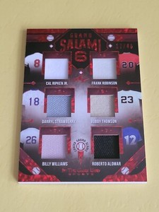 RIPKEN THOMSON +4 - 2022 LEAF IN THE GAME USED GRAND SALAMI 6 MEMORABILIA /40