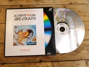 DIRE STRAITS ALCHEMY LIVE LDNTSC LASERDISC EX COVER EX ORIGINAL 1984 - Foto 1 di 6