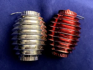Adornos navideños vintage de barril Bradford - Imagen 1 de 4