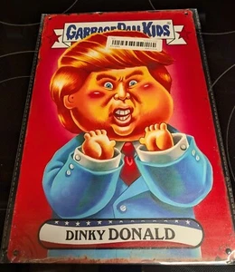 Garbage Pail Kids Dinky Donald Presidential MEGA Wall Art 8 X 12 Aluminum Sign - Picture 1 of 6