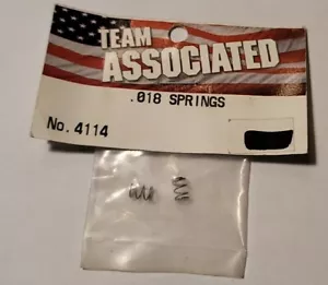 Team Associated Front Springs .018 Rc10L Rc12L Vintage Rc Pan Car 4114 - Picture 1 of 1