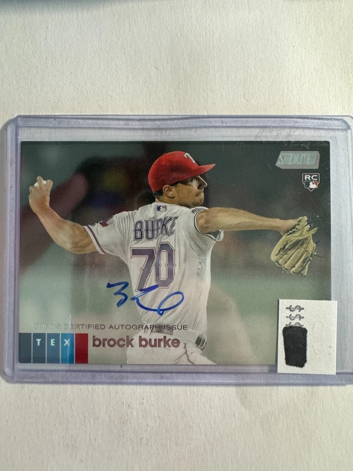 K222,585 - 2020 Stadium Club Autographs #ABBU Brock Burke Auto - Image 1 of 1