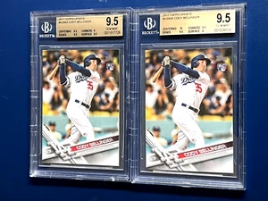2 LOT*Cody Bellinger 2017 Topps Update Swinging MVP RC #US50A BGS 9.5 GEM MINT - Bild 1 von 2