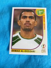 PANINI WORLD CUP KOREA/JAPAN 2002 FIGURE NR 334 MINT AHMAD AL-DOSSARI