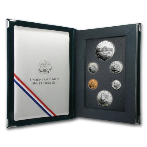 1997 U.S. Mint Prestige Set - SKU #1225 Cover