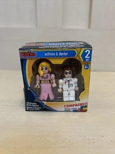 Lot Of 2 -It Blocks Actress & Doctor 2pcs Astronaut And Ninja Make-it Blocks - Picture 1 of 5