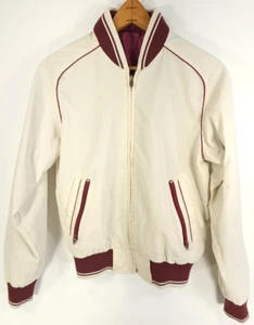 Vtg JCPenney Active Outerwear Jacket Men's Small Multicolor Full Zip Reversible - Picture 1 of 17