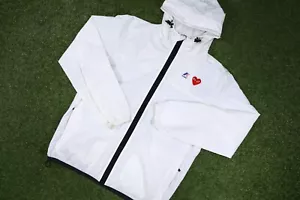 Comme des Garçons CDG PLAY K Way Edition Nylon Jacket White Size XL - Picture 1 of 16