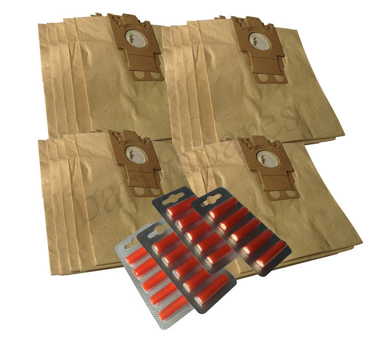 20 Vacuum Cleaner Hoover Dust Bags Air Fresheners for Miele FJM paper type  - Image 1 of 1