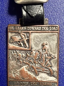 vintage antique pocket watch fob ADAMS GRADER Fob AAA-1-Rare - Picture 1 of 6