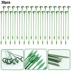 30*Plant Stakes Orchid Plant Stakes,Plant Support Sticks With Clips For Small#