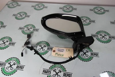14-18 AUDI RS7 FRONT LEFT DRIVER SIDE DOOR REAR VIEW MIRROR BLACK OEM - Image 1 of 4