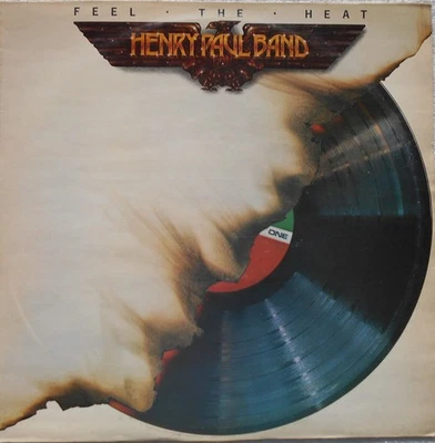 HENRY PAUL BAND-EX OUTLAWS "FEEL THE HEAT" SOUTHERN ROCK OZ ATLANTIC L.P. EX '88 - Image 1 of 4
