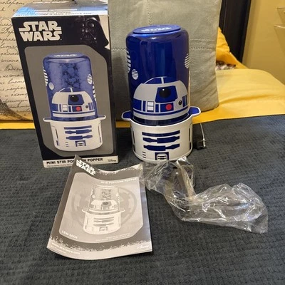 Disney Star Wars R2-D2 Mini Agitar Palomitas Popper Disney Caja Abierta Nunca Usada Foto 1 de 4