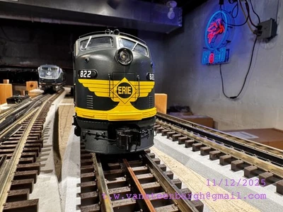 Lionel LEGACY 6-81231 Erie EMD E8 diesel engine AA set w/Original Boxes - Image 1 of 4