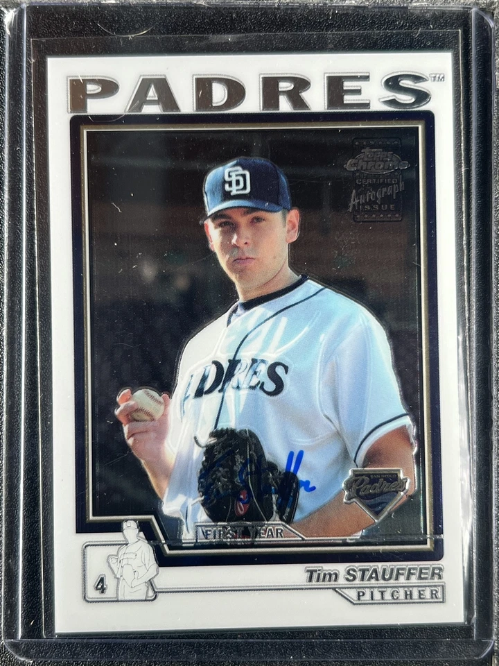 Stauffer, Tim - 2004 Topps Chrome - Autograph - Image 1 of 1