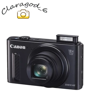 Canon Digital Camera PowerShot SX610 HS 18x Optical Zoom with Charger - Picture 1 of 5