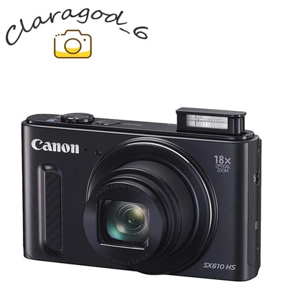 Canon Digital Camera PowerShot SX610 HS 18x Optical Zoom with Charger - Image 1 of 4