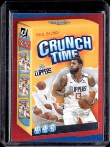 2020-21 Donruss #13 Paul George Crunch Time - Foto 1 di 2