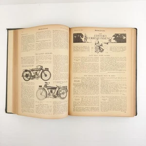 MOTOR CYCLING volume 12 Raccolta riviste dal gennaio 1923 al giugno 1923 - Picture 1 of 6