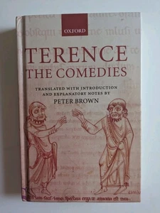 Terence, The Comedies - Peter Brown Oxford Hardcover HC EUC Translated English - Picture 1 of 20