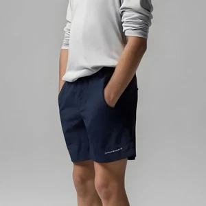 NWT Columbia Boys Backcast Fishing Activewear Shorts Navy Blue XL - Picture 1 of 8