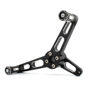 For Harley Sportster XL883 XL1200C Front Heel Toe Shift Lever Shifter Pegs Pedal - Picture 1 of 8