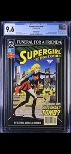 Action Comics #686 CGC 9.6 (MCU 1993) Funeral for a Friend-Supergirl Newsstand - Picture 1 of 2