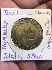 Spanish Heritage National Token - Jesuit Church - Toledo, Spain - Picture 1 of 9